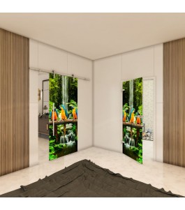 Ganzglastür - Fotoprint Model 338 für ein modernes Zuhause