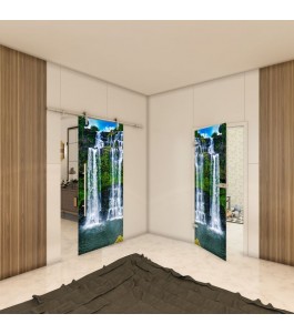 Ganzglastür - Fotoprint Model 339 für ein modernes Zuhause
