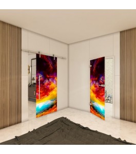 Ganzglastür - Fotoprint Model 340 für ein modernes Zuhause