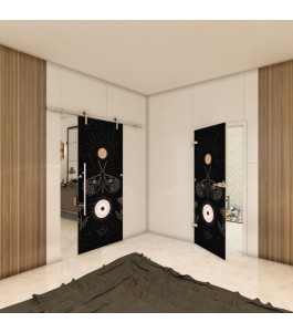 Ganzglastür - Fotoprint Model 341 für ein modernes Zuhause