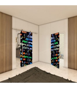 Ganzglastür - Fotoprint Model 349 für ein modernes Zuhause