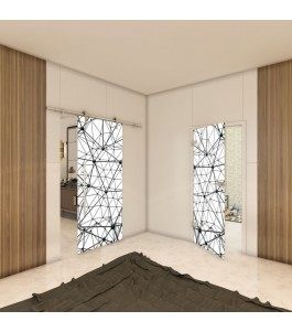 Ganzglastür - Fotoprint Model 350 für ein modernes Zuhause