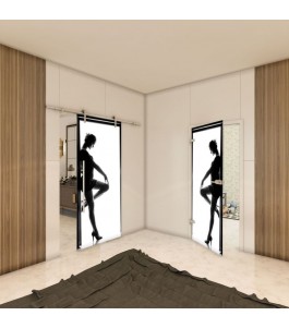 Ganzglastür - Fotoprint Model 359 für ein modernes Zuhause
