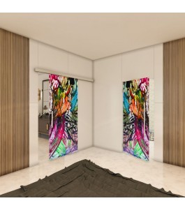 Pendeltür - Fotoprint Model 1 für ein modernes Zuhause