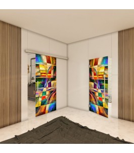 Pendeltür - Fotoprint Model 12 für ein modernes Zuhause
