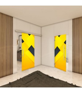 Pendeltür - Fotoprint Model 15 für ein modernes Zuhause