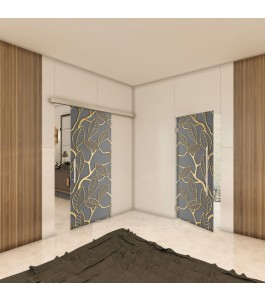 Pendeltür - Fotoprint Model 18 für ein modernes Zuhause