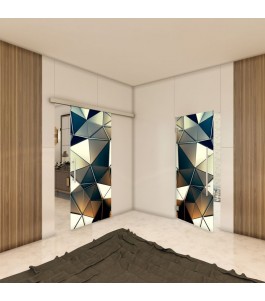 Pendeltür - Fotoprint Model 19 für ein modernes Zuhause