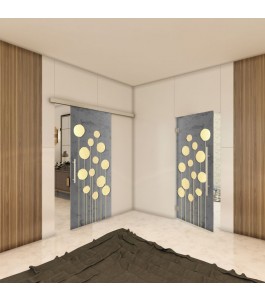 Pendeltür - Fotoprint Model 30 für ein modernes Zuhause