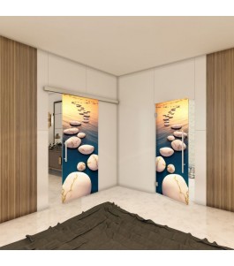 Pendeltür - Fotoprint Model 37 für ein modernes Zuhause