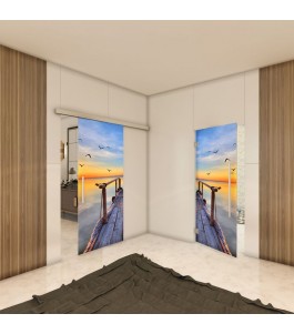 Pendeltür - Fotoprint Model 44 für ein modernes Zuhause