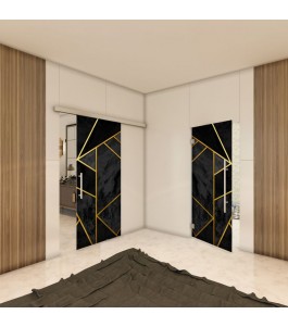 Pendeltür - Fotoprint Model 92 für ein modernes Zuhause