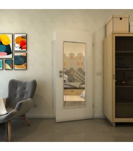 Lichtausschnitt - Fineprint Model 009 Gold auf Klarglas