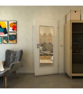 Lichtausschnitt - Fineprint Model 013 Gold auf Klarglas