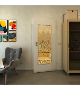 Lichtausschnitt - Fineprint Model 016 Gold auf Klarglas