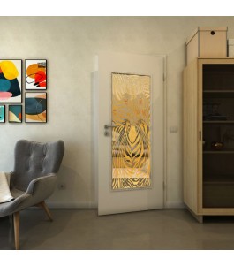 Lichtausschnitt - Fineprint Model 023 Gold auf Klarglas