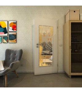 Lichtausschnitt - Fineprint Model 061 Gold auf Klarglas