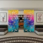 Glasschiebetür ECO-LINE - Fineprint Modell 170 Verlauf auf Klarglas Glasschiebetür ECO-LINE - Fineprint Modell 170 Verlauf auf Klarglas