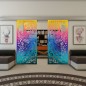 Glasschiebetür ECO-LINE - Fineprint Modell 172 Verlauf auf Klarglas Glasschiebetür ECO-LINE - Fineprint Modell 172 Verlauf auf Klarglas