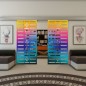 Glasschiebetür ECO-LINE - Fineprint Modell 174 Verlauf auf Klarglas Glasschiebetür ECO-LINE - Fineprint Modell 174 Verlauf auf Klarglas
