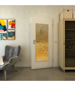 Lichtausschnitt - Fineprint Model 015 Gold auf Grauglas