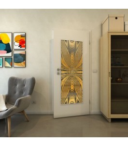 Lichtausschnitt - Fineprint Model 037 Gold auf Grauglas