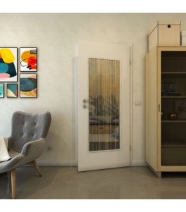 Lichtausschnitt - Fineprint Model 052 Gold auf Grauglas