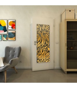 Lichtausschnitt - Fineprint Model 096 Gold auf Grauglas