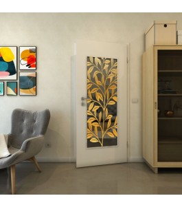 Lichtausschnitt - Fineprint Model 099 Gold auf Grauglas