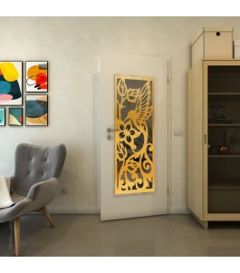 Lichtausschnitt - Fineprint Model 112 Gold auf Grauglas