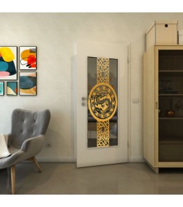 Lichtausschnitt - Fineprint Model 151 Gold auf Grauglas