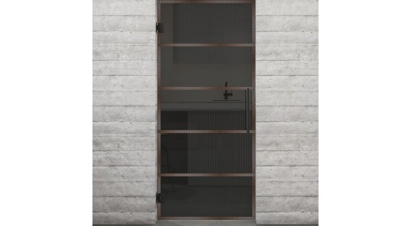 Pendeltüren Loft Auf Grauglas