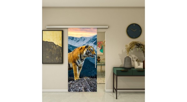 Glasschiebetüren FOTOPRINT Slim-Line Tierwelt
