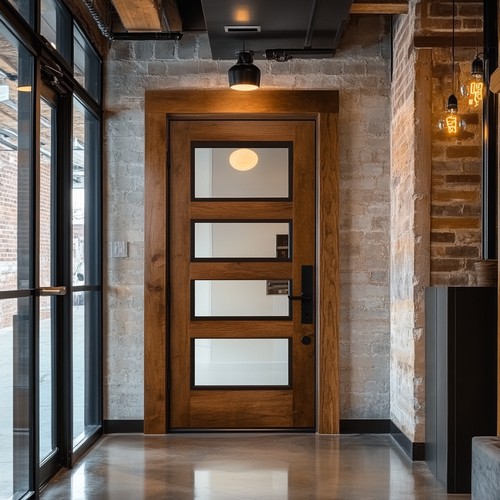 Elegante Loft Lichtausschnitte