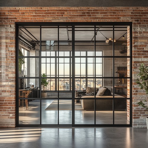 Loft Pendeltüren im Industrial Style