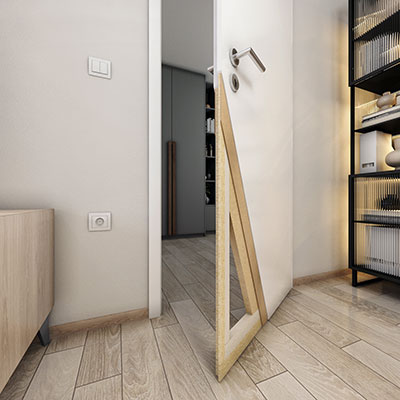 Vollspanplatte Holztüren